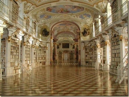 13-07-Library of the Benedictine Monastery of Admont, Austria