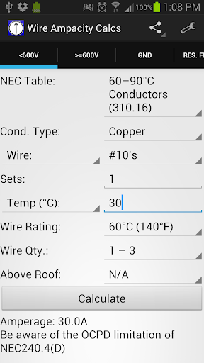 Wire Ampacity Pro