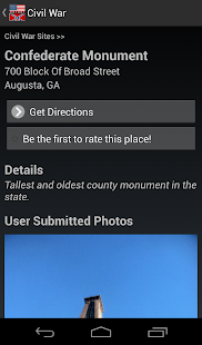 American Civil War Locator Screen 2