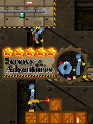 【免費家庭片App】Screwy Adventures - platformer-APP點子