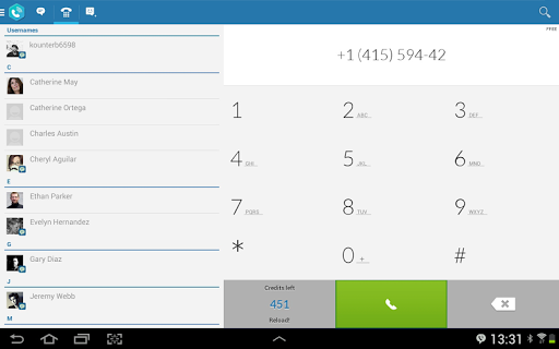 ดาวน์โหลด FreeTone ฟรีโทร - Texting รุ่น 2.8.8 สำหรับ Android