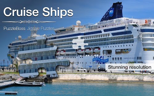 Android application Jigsaw Puzzles: Cruise Ships screenshort