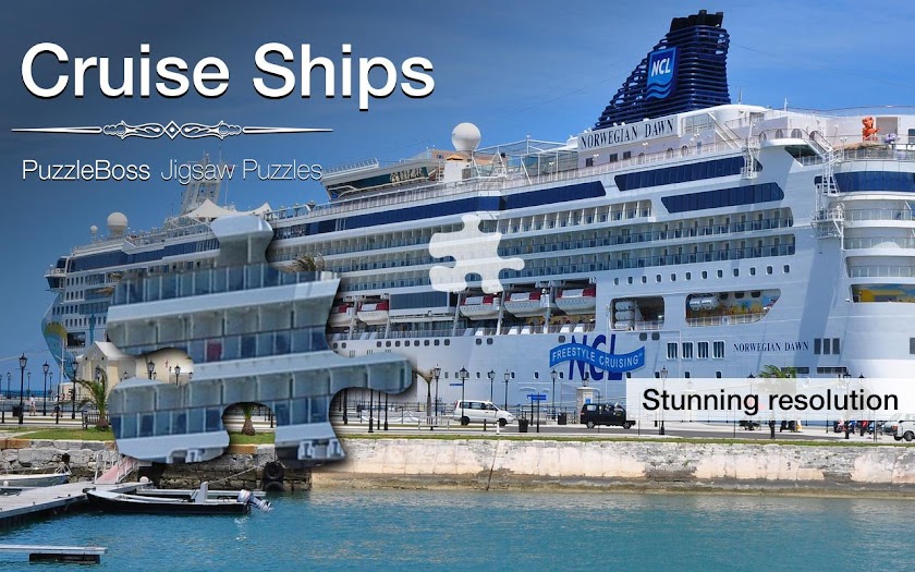 Jigsaw Puzzles: Cruise Ships Screen 1