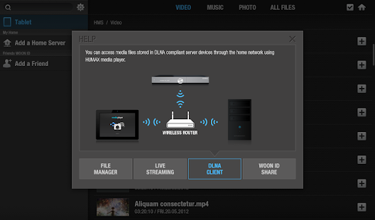 How to get HUMAX Media Player for Tablet HMAMG-1.1.1 mod apk for bluestacks