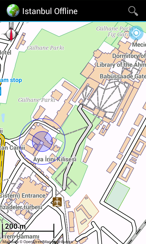 Offline Map Istanbul, Turkey Screen 3