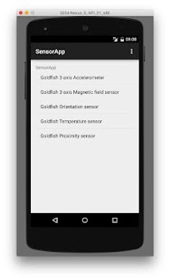 SensorApp Screenshots 0