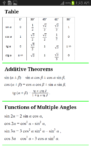 【免費教育App】Maths Formulae-APP點子