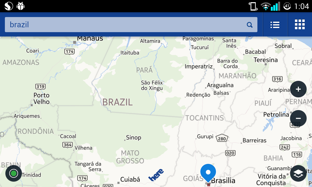 Nokia Here Maps - screenshot