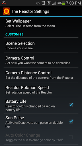 Reactor Live Wallpaper