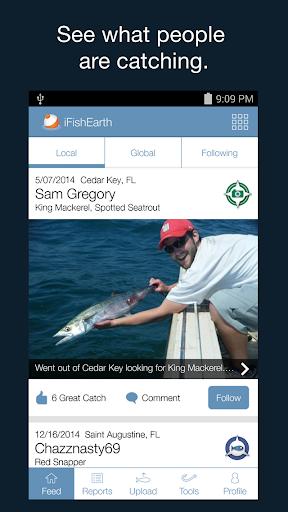 iFishEarth Fishing Reports