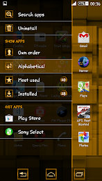 Tiles Yellow Xperien Theme poster 4