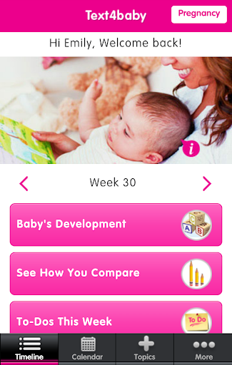 Text4baby: Pregnant New Moms