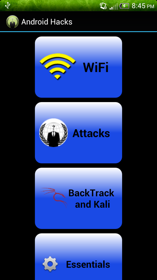AndroHacks Screen 2