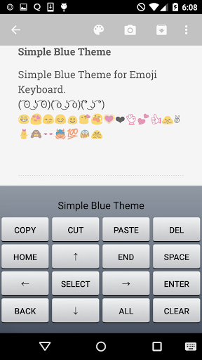 免費下載個人化APP|Simple Blue Emoji Keyboard app開箱文|APP開箱王