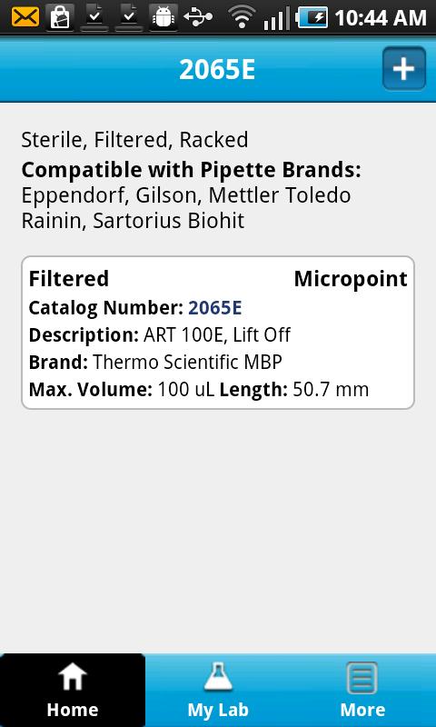   Pipette Tips – Capture d'écran 