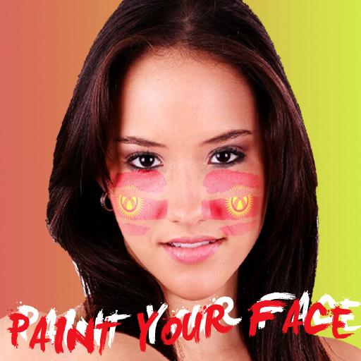 Paint your face Kyrgyzstan 運動 App LOGO-APP開箱王