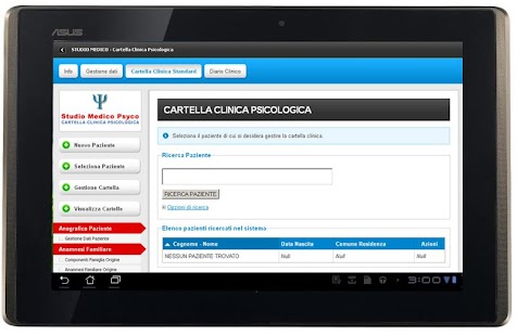 Cartella Clinica Psicologo Screenshots 2
