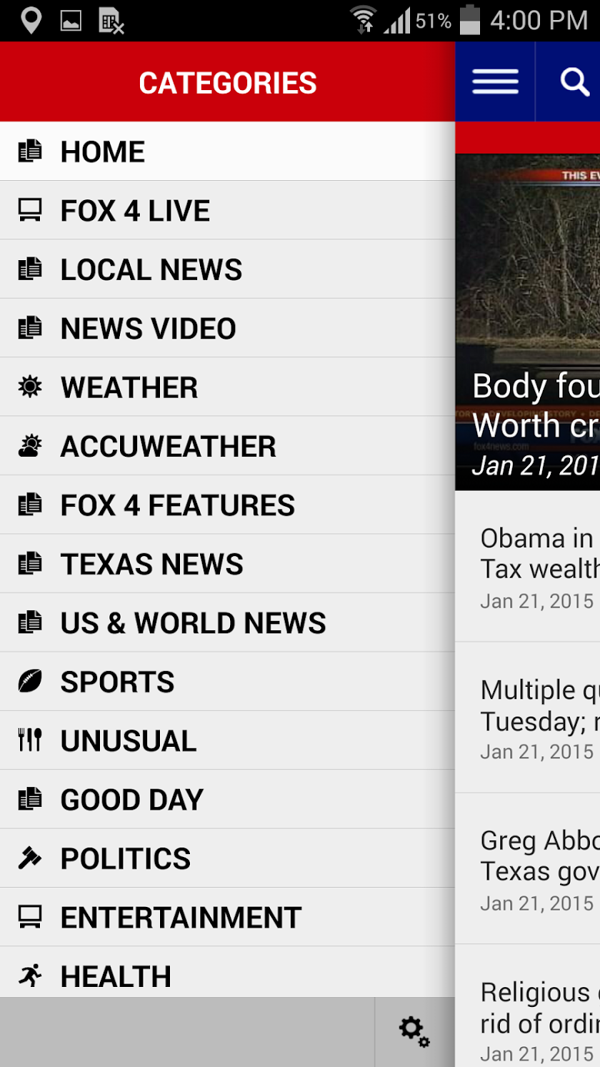 FOX 4 Dallas Fort Worth Screen 3