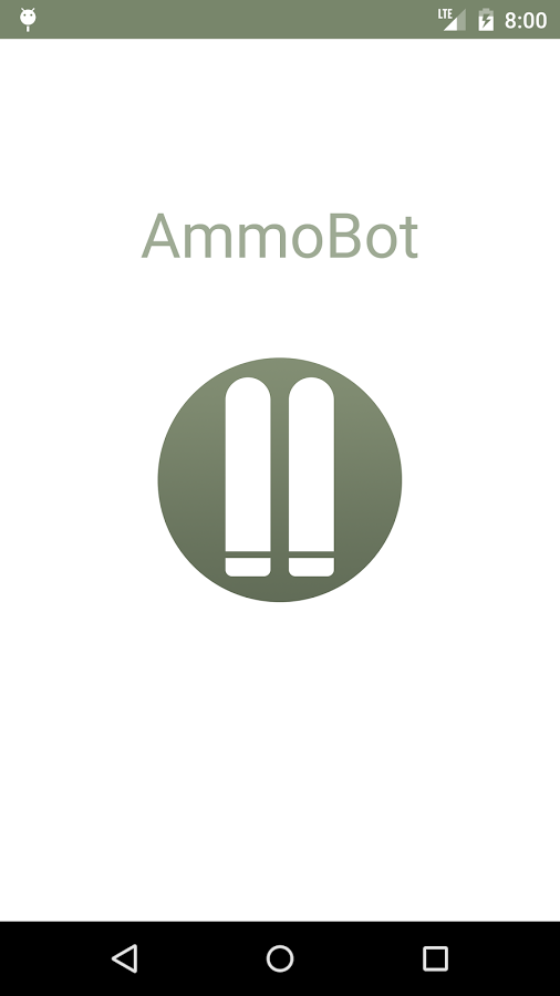 AmmoBot Screen 1