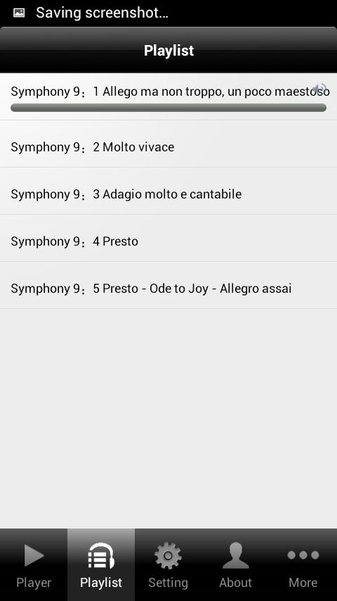 Beethoven Symphony 9 Screen 2