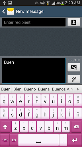 Spanish for Sweet Keyboard