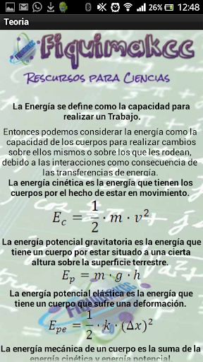 【免費教育App】Trabajo y Energía-APP點子