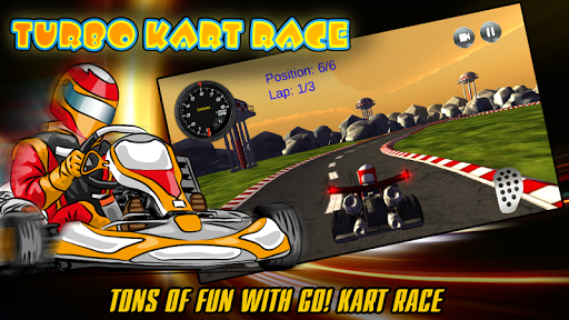 【免費賽車遊戲App】Turbo Go! Kart Race 3D-APP點子