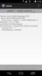 clpeak Screenshots 1