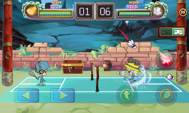 Badminton Star Screen 2