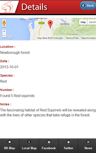 Squirrel Location Map Screenshots 1