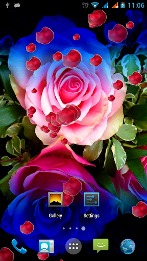 【免費個人化App】3D Rose Live Wallpaper-APP點子