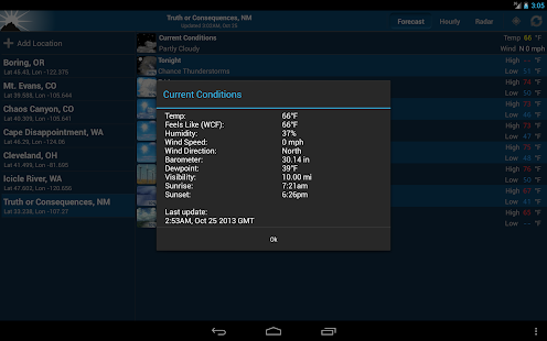NOAA Weather - screenshot thumbnail