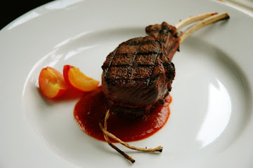 Double-Cut Wild Caught Venison Chops with Plum and Guajillo Chile BBQ Sauce