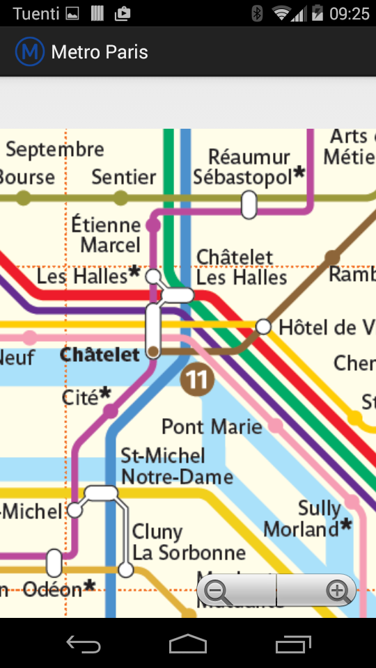 Metro Paris Screen 2