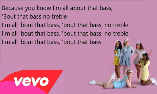 All about that bass - lyrics
