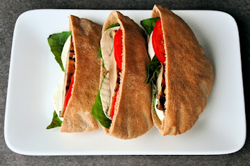 Grilled Portobello Pitas