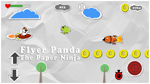 【免費家庭片App】FLYER PANDA THE PAPER NINJA-APP點子