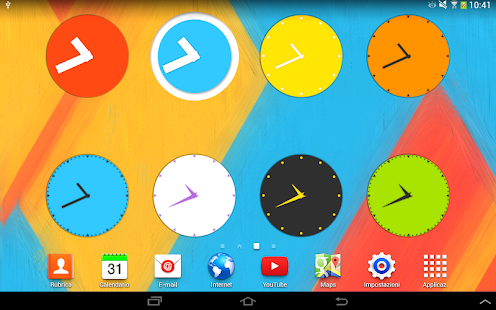 Wow KitKat Clock Widgets - screenshot thumbnail