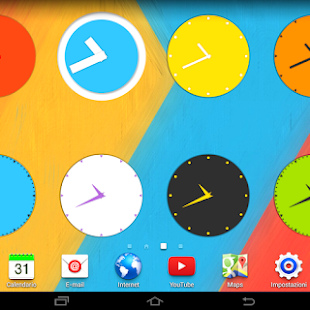 Wow KitKat Clock Widgets v1.1 APK