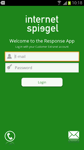 InternetSpiegel Response App