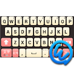 Cover Image of ダウンロード Peach keybaord image 1.1 APK