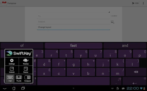 SwiftKey Tablet (Legacy) - screenshot thumbnail