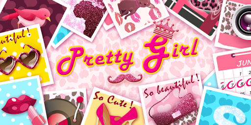 Pretty Girl GO Launcher Theme