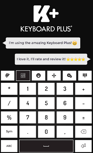 免費下載個人化APP|Black and White Keyboard app開箱文|APP開箱王