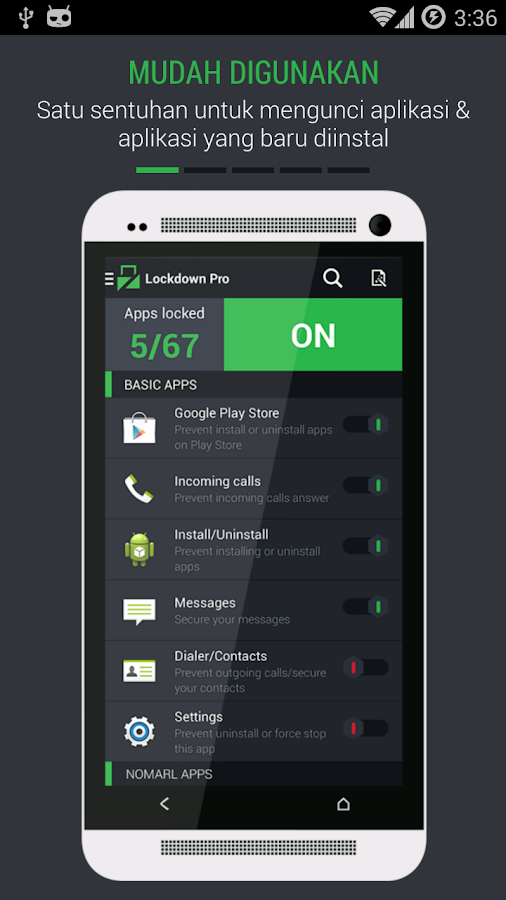  Lockdown Pro - Kunci Aplikasi- tangkapan layar 