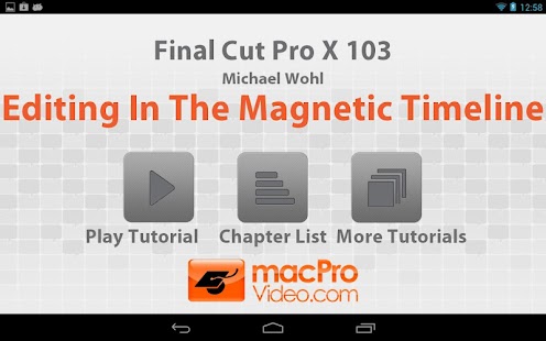 FCP X Magnetic Timeline