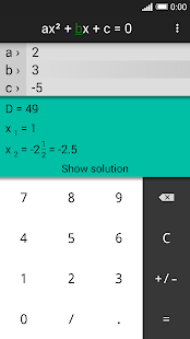 How to download Quadratic Equation Solver 1.2 unlimited apk for bluestacks
