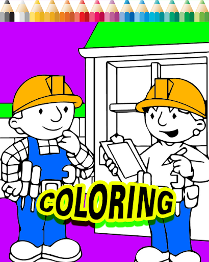 Bob Coloring Page The Builder