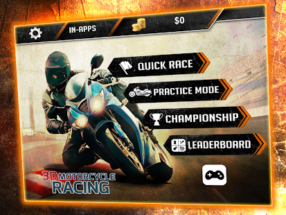   3D Motorcycle Racing Challenge- screenshot thumbnail   