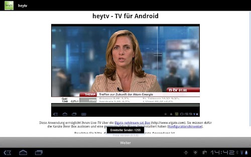 Android application heytv unlock screenshort